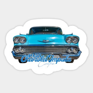 1958 Chevrolet Impala Coupe Sticker